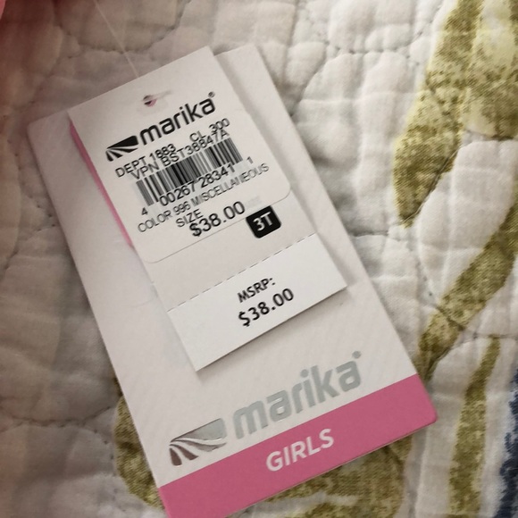 NWT Marika  Toddler Girls Athletic Outfit. (3T) - Picture 5 of 7